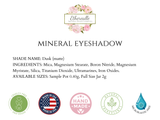 "Dusk" - Mineral Eyeshadow