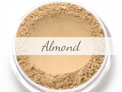 "Almond" - Delicate Mineral Powder Foundation - Etherealle