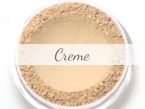 "Creme" - Delicate Mineral Powder Foundation - Etherealle