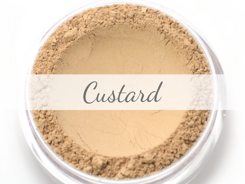 "Custard" - Delicate Mineral Powder Foundation - Etherealle