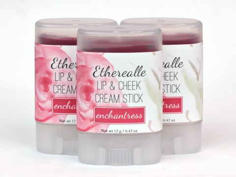 "Enchantress" - Lip & Cheek Cream Stick - Etherealle