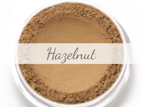 "Hazelnut" - Delicate Mineral Powder Foundation - Etherealle