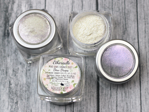 "Dew Drops" - Pixie Gems Holographic Shimmer Dust - Etherealle